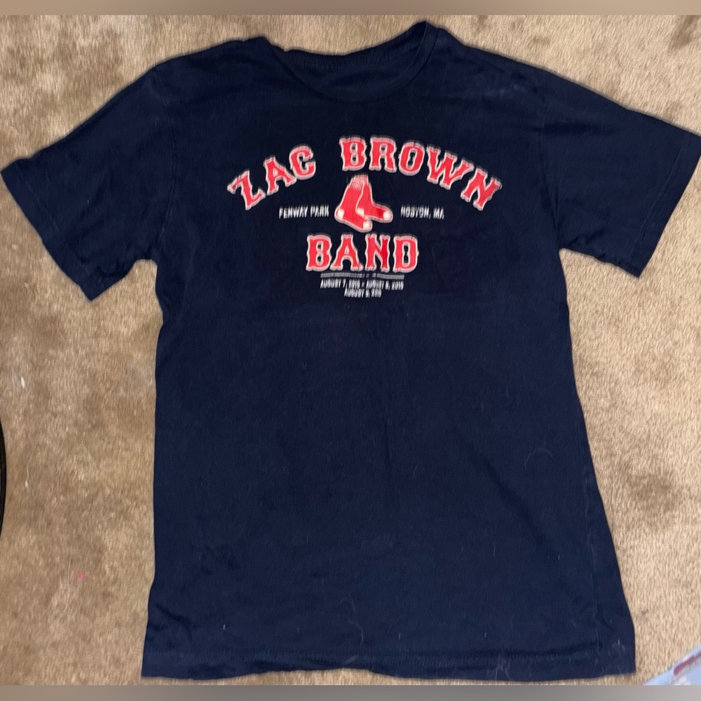 Zac Brown Band Fenway Concert Shirt